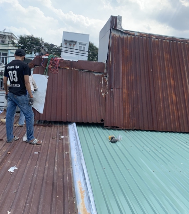 CÔNG TRÌNH THAY TÔN TẠI 270 ÂU CƠ
