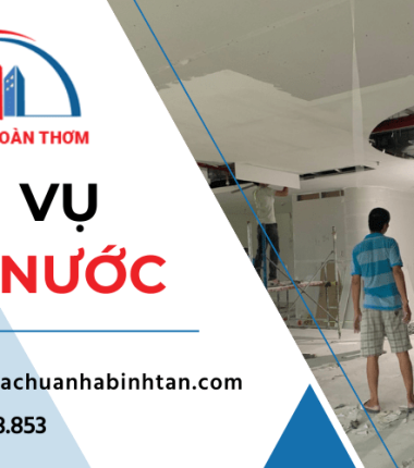 Đơn vị cung cấp dịch vụ sơn nước khu vực Bình Tân