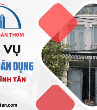 Đơn vị cung cấp dịch vụ sửa chữa dân dụng tại khu vực Bình Tân