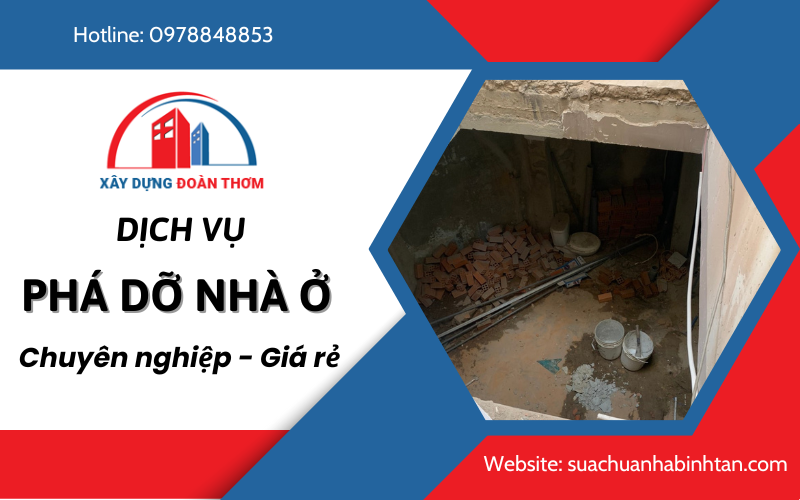 phá dỡ nhà